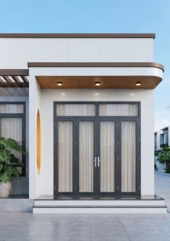 Mẫu TC70– Nhà panel 5x16m | bao gồm sân trước, mẫu 2 phòng ngủ